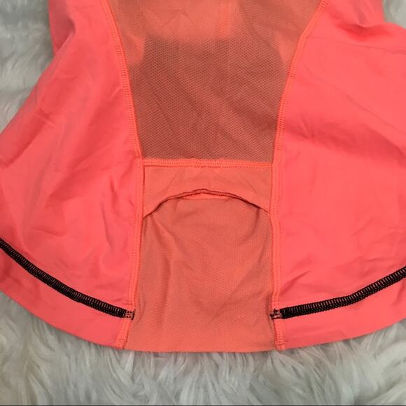 Lululemon Cardio Kick Tank Black Neon Size 4 - Picture 6 of 8